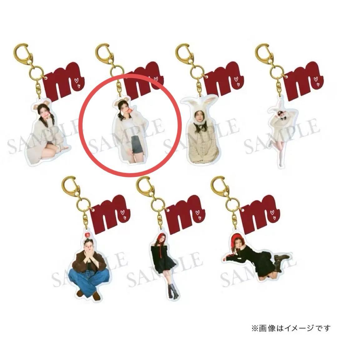 生見愛瑠 めるる クリアトレカ コンプ アクリルキーホルダー ファン