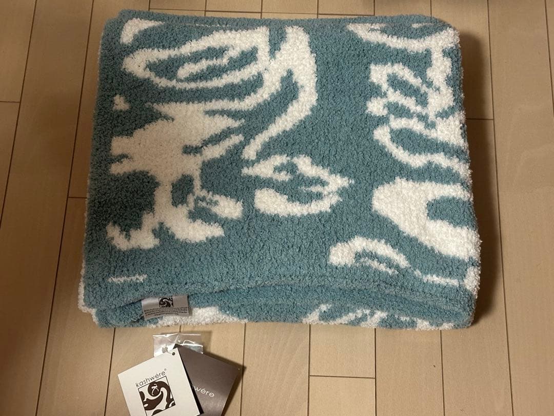 【新品未使用】kashwére カシウエア ブランケット ダマスク柄 Kashwere（カシウエア） 【並行輸入品】カシウエア ブランケット