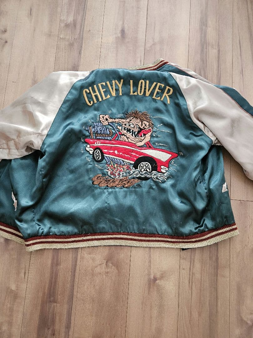 氷室京介モデル CHEVY LOVER スカジャン リバーシブル - メルカリ