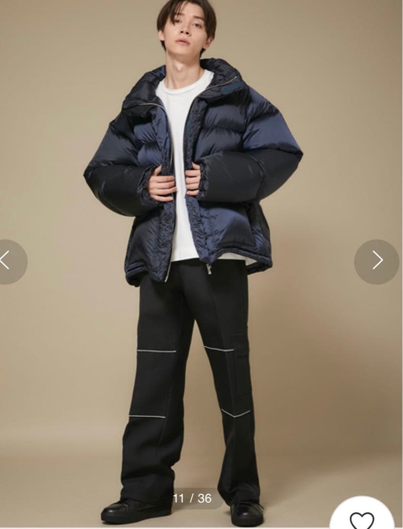 Name.】ナイロンシャンブレーダウンジャケット/NMJK-19AW-006 - メルカリ