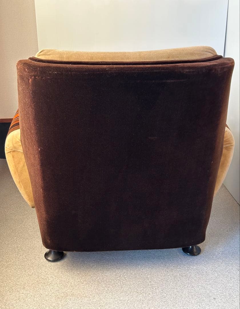 1Pソファ ミッドセンチュリー 昭和レトロ モダン ラウンジチェア