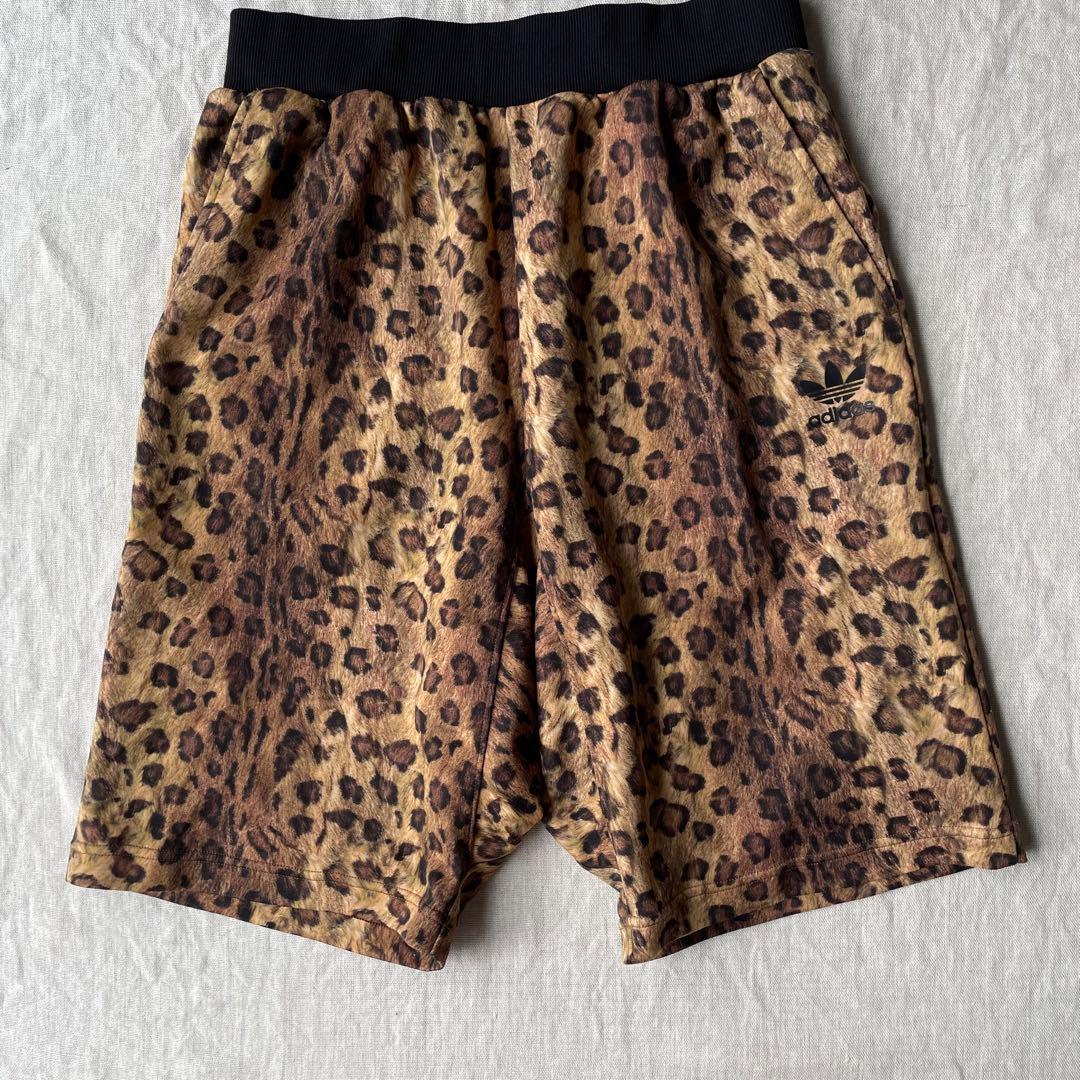 adidas Originals アディダス レオパード 豹柄 ハーフパンツ M - メルカリ