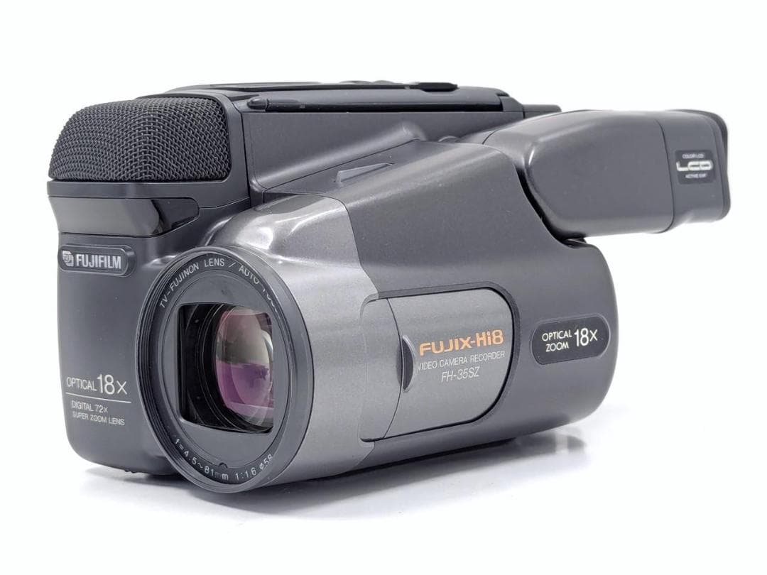 8mmテープのダビングに！ FUJIFILM ビデオカメラ FH-35SZ