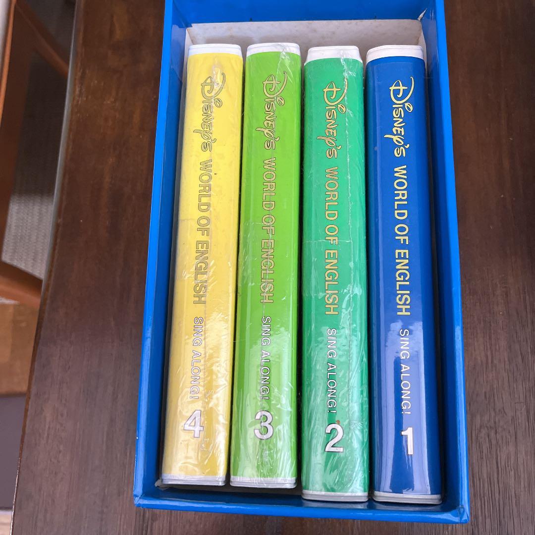 ディズニー英語システム シングアロング VHS4本セット - メルカリ