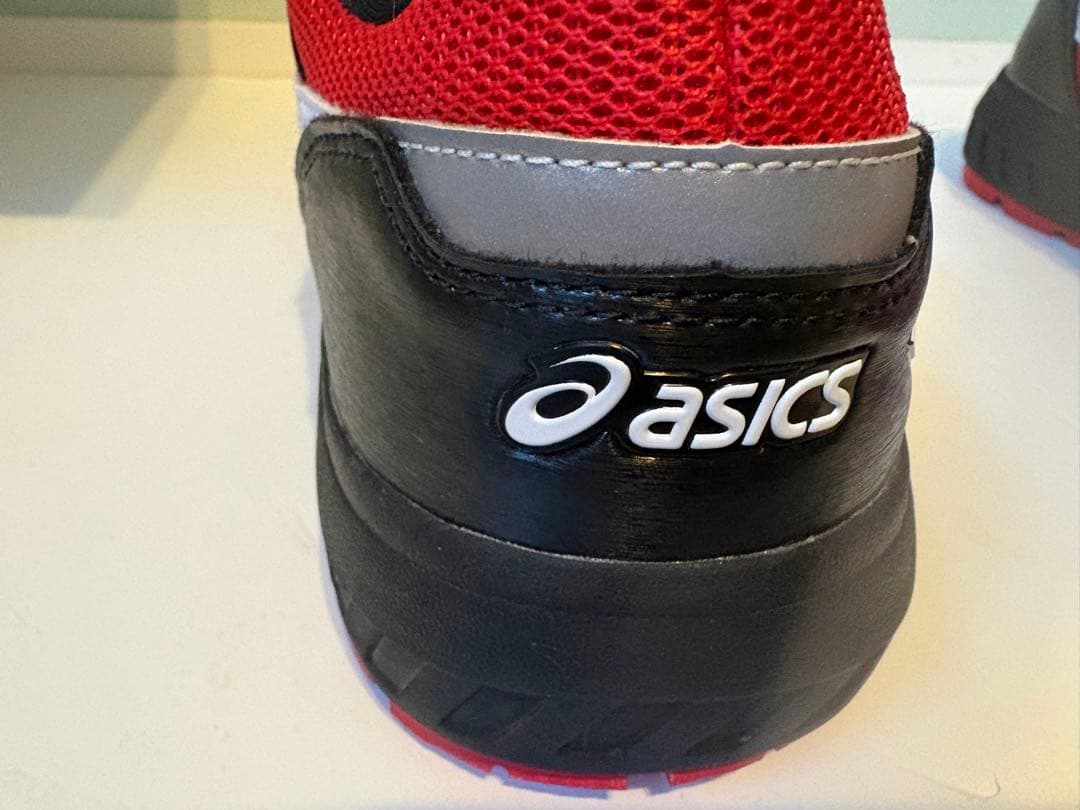 BOAダイヤル 安全靴 レッド 作業靴 メンズ 26.0cm