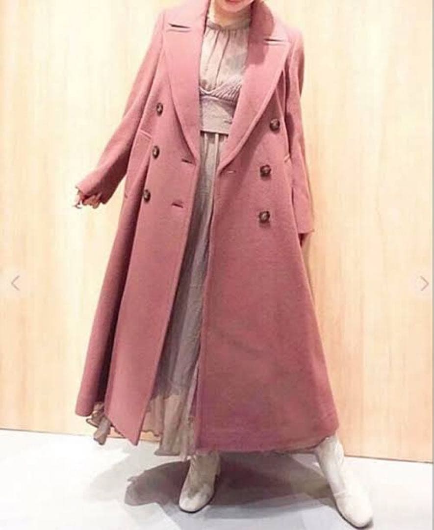 美品】COCODEAL バックフレアロングコート サイズ1 クリーニング済