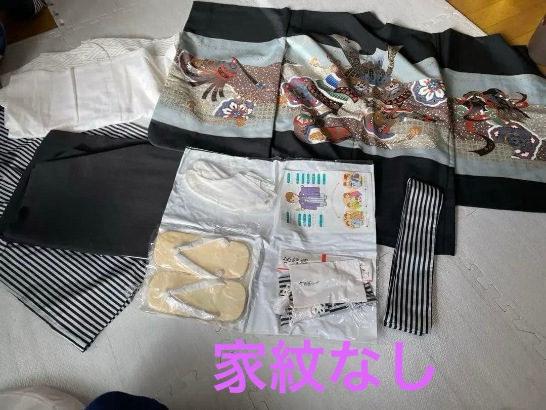 お値下げ　七五三用　男の子　着物セット　袴セット 楽天市場】【レンタル】七五三 5歳 レンタル 753 袴セット 男児 着物
