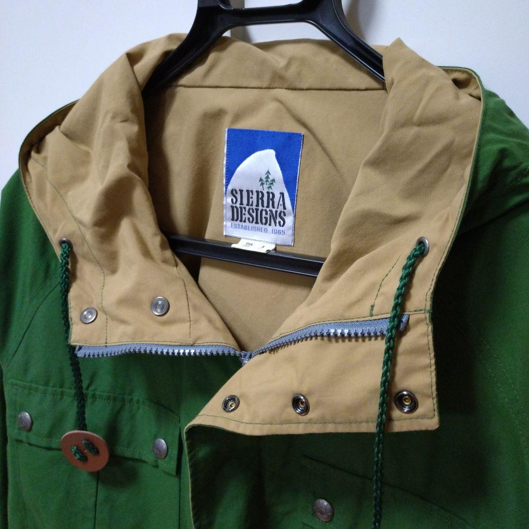 シェラデザイン　マウンテンパーカー　 グリーン シェラデザイン SIERRA DESIGNS マウンテンパーカ CP17S0072620110 M