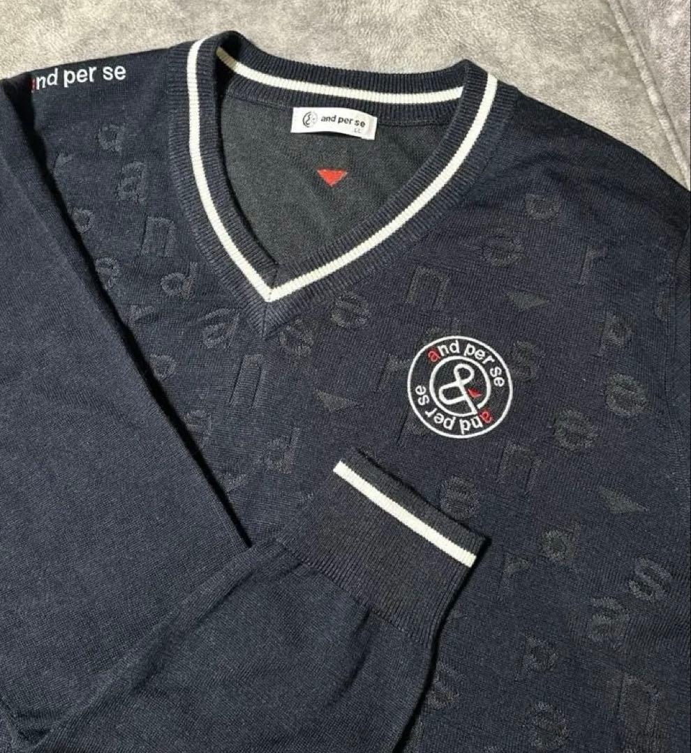 【美品】アンパスィ　セーター　LLサイズ tool-power_gb-ap-9-inase