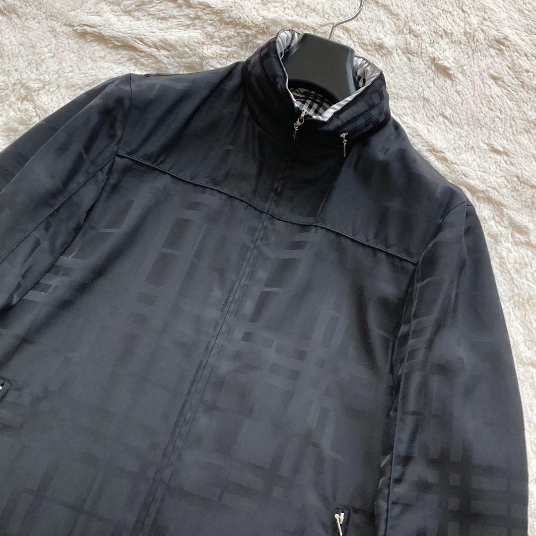 極美品】バーバリーブラックレーベル シャドウチェック ブルゾン