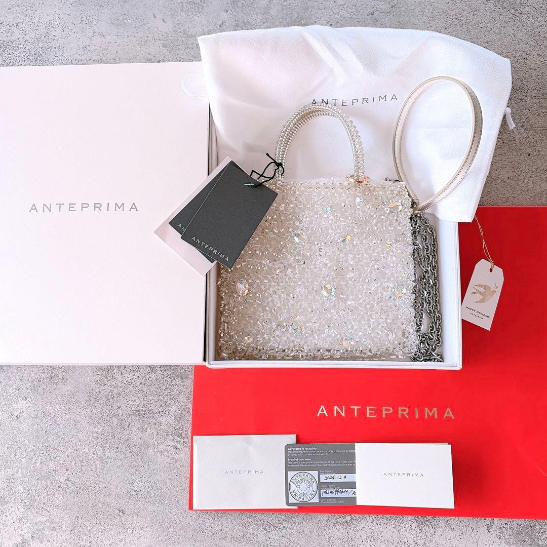 アンテプリマ999 /クリスタル スクエア スモール/ピュアシルバー 999 コレクション II/クリスタル ショルダー スモール/ピュアシルバー