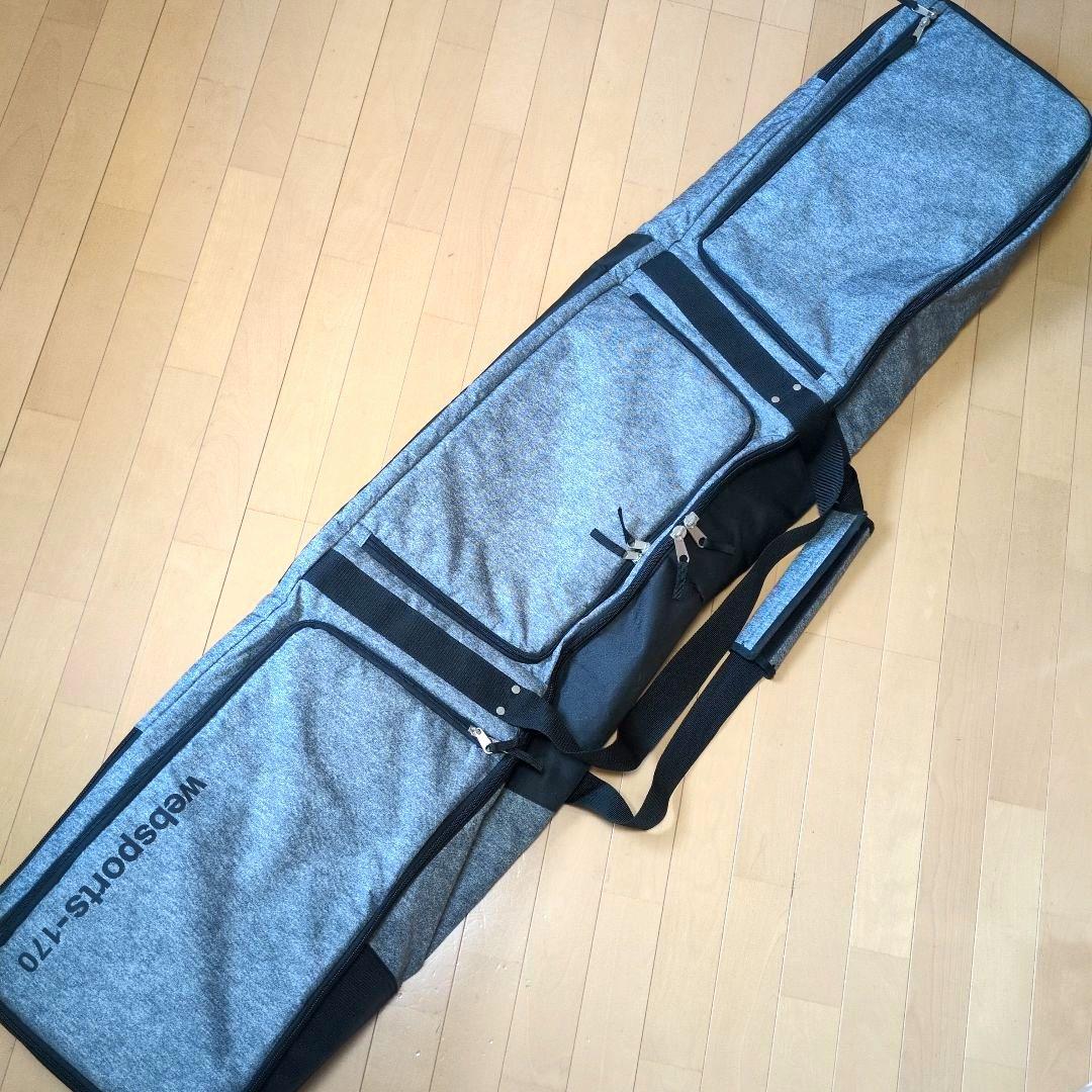 websport キャスター付き オールインワン スキーケース スキーバッグ Amazon.co.jp: Websports キャスター付 箱型 オールインワンDX 56199
