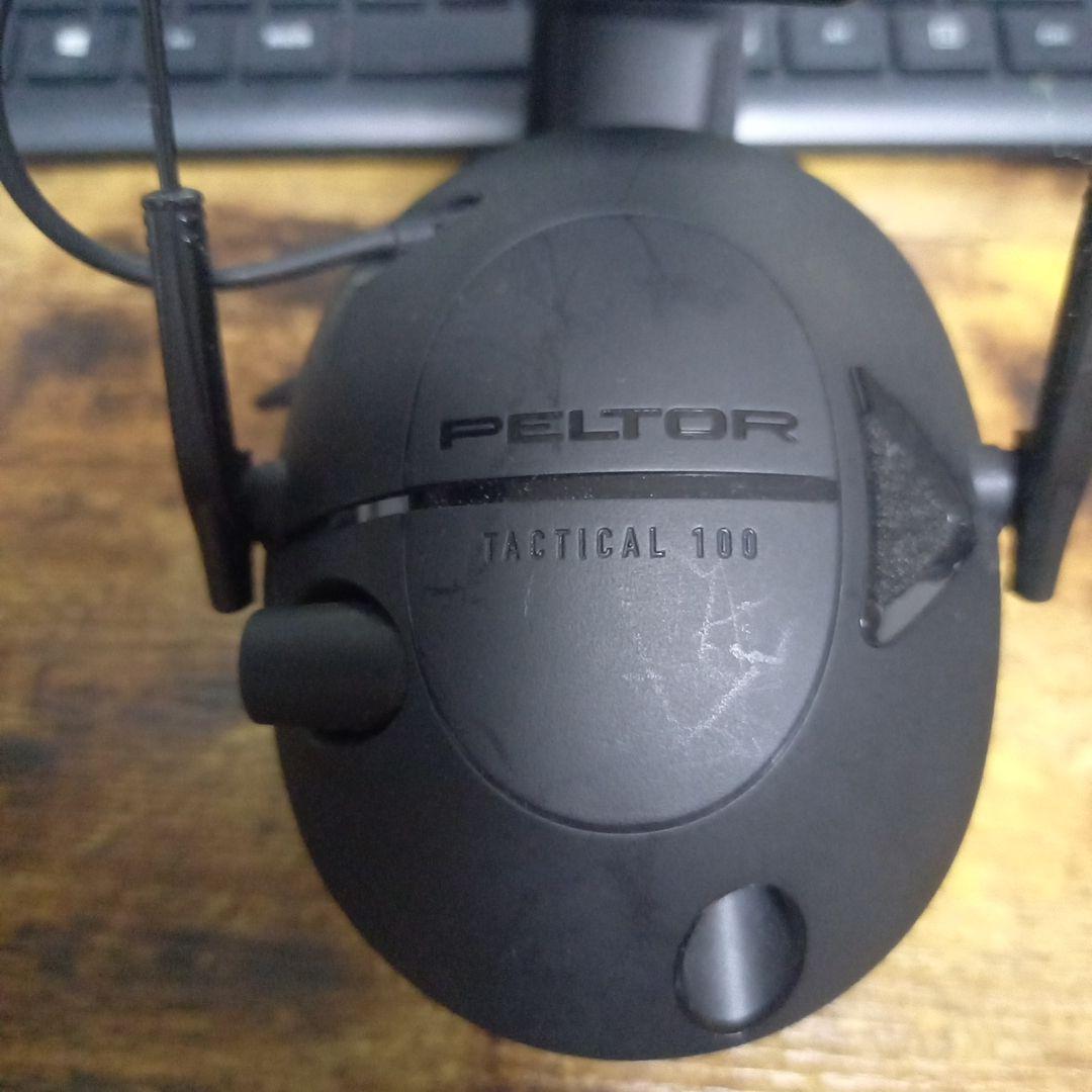 Peltor Tactical 100 ブラック Peltor Sport Tactical 100 Electronic Hearing Protector - Kahr