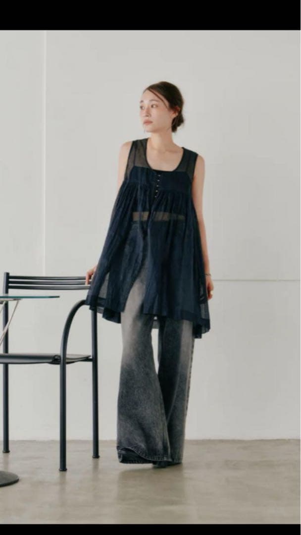 Hella sheer volume tops