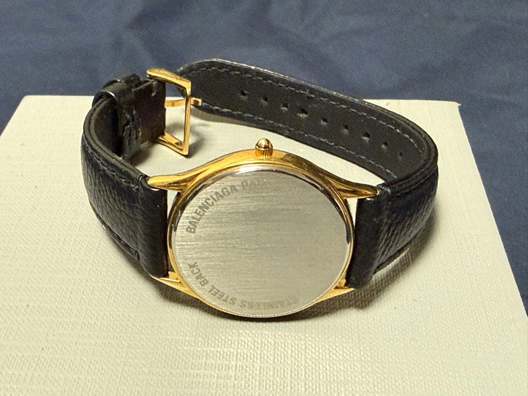 BALENCIAGA】バレンシアガGeneva時計型ブレスレット - メルカリ