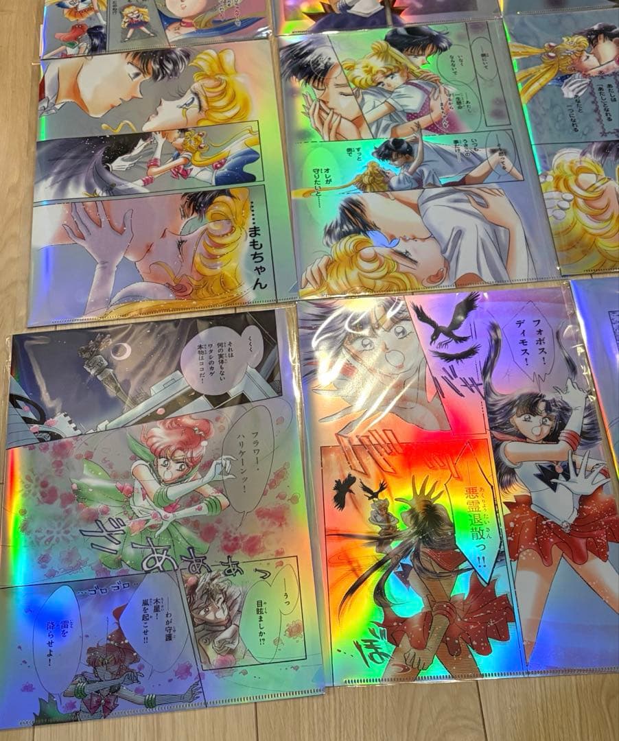 新品 セーラームーンカフェ 限定 2025オーロラクリアファイル 16枚