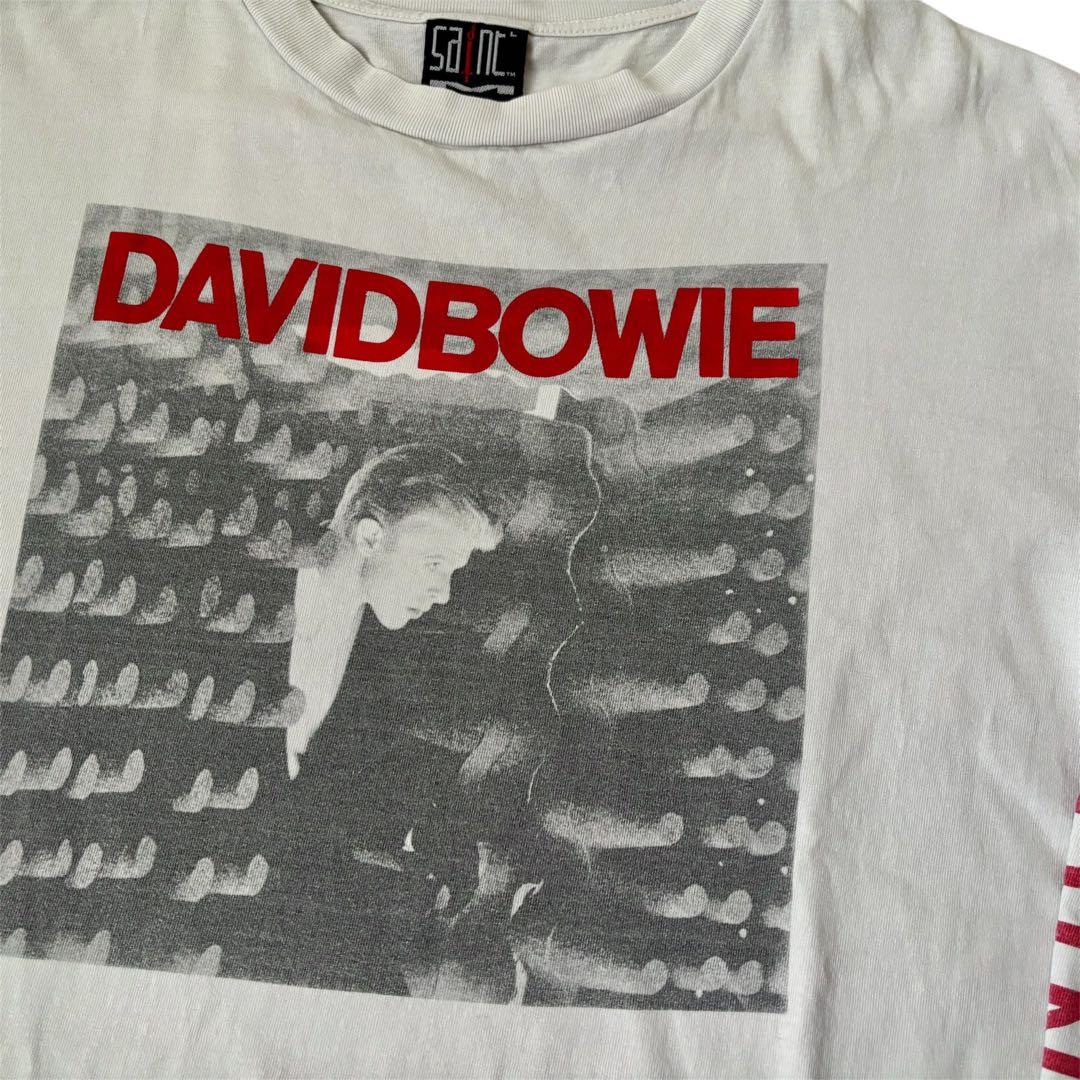 希少SAINTMICHAELセントマイケルデヴィッドボウイロングスリーブTシャツ