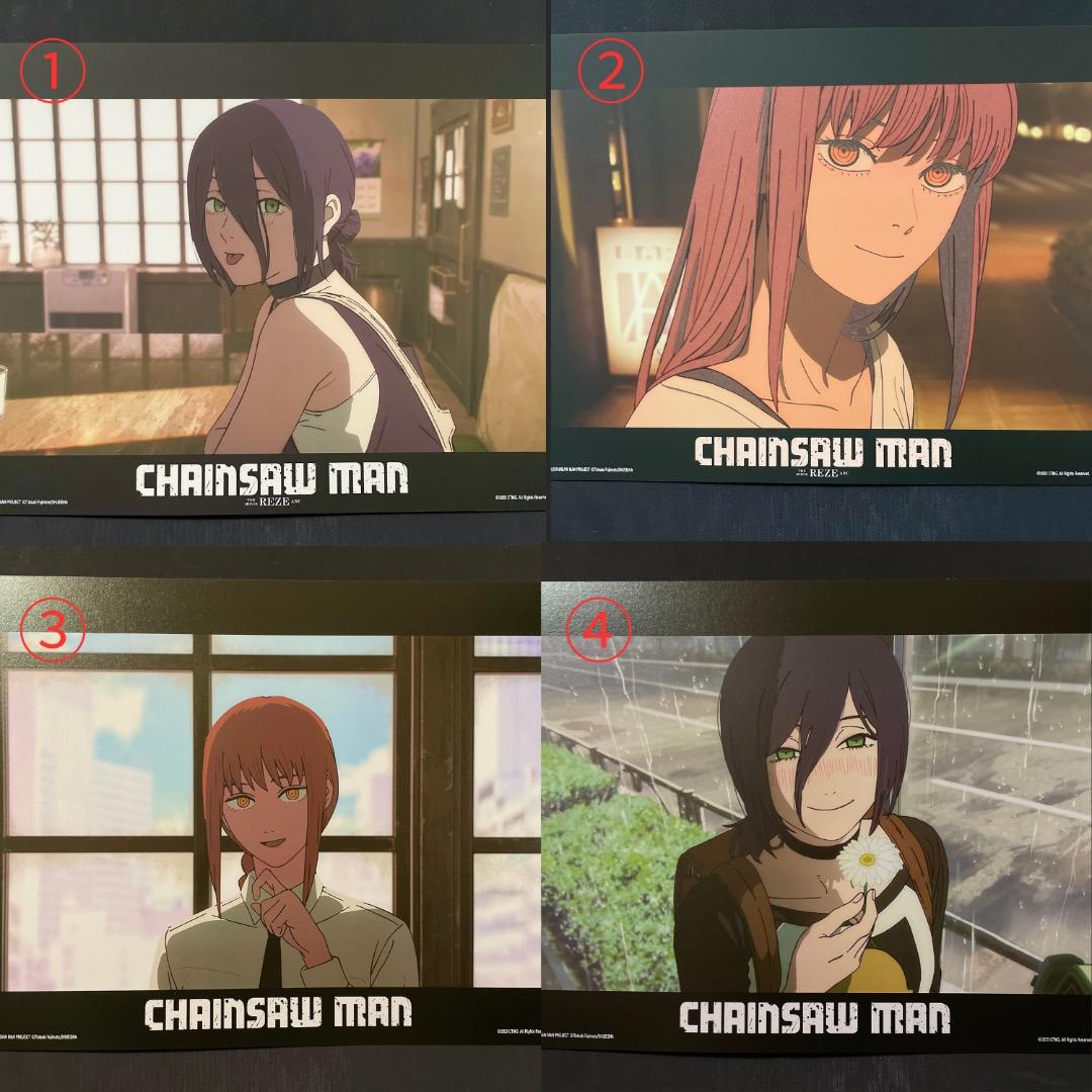 劇場版チェンソーマン レゼ編 A3ポスター 香りつき 蓄光加工 台湾限定