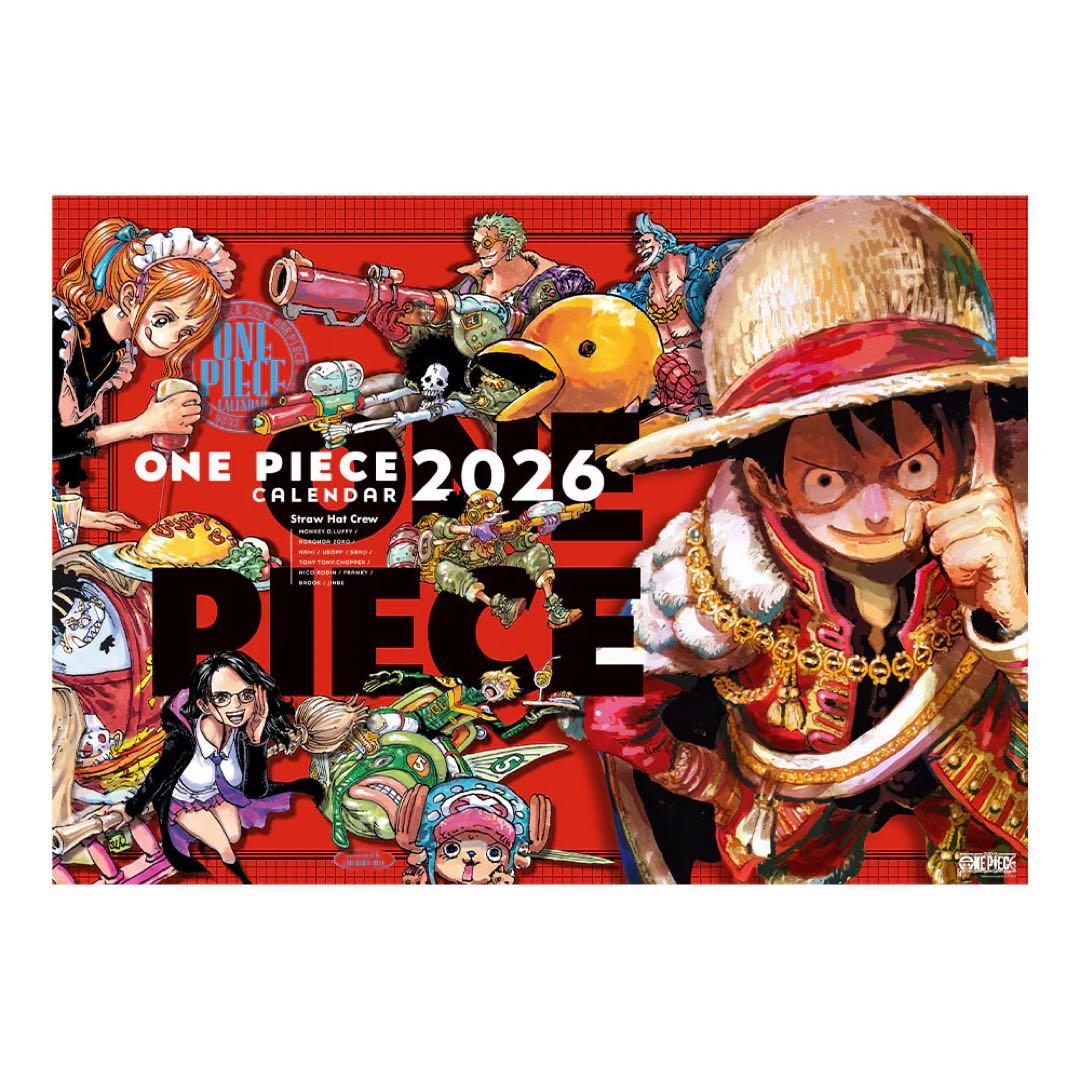 ONE PIECE コミックカレンダー 2026 新品 ワンピース カレンダー