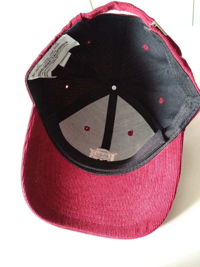 アパルトモン☆グッドグリーフ☆コーデュロイキャップ☆ボルドー