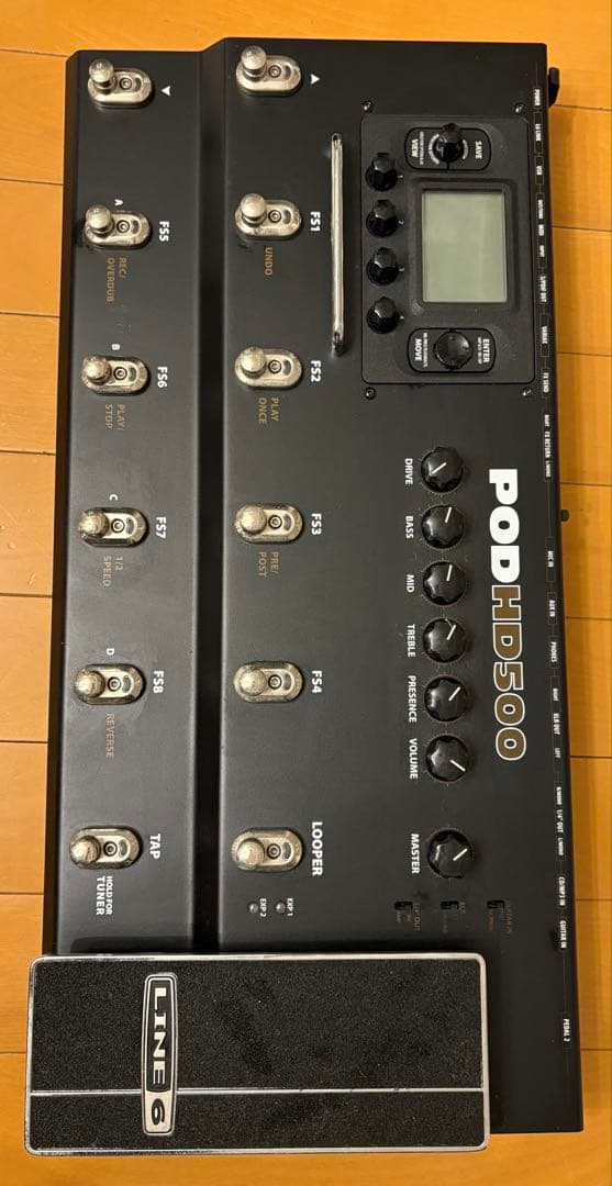 LINE 6 POD HD500 ギターエフェクター　ソフトケース付き Line 6 POD HD500X, Line 6 POD HD500/XT/X3 Live Bag Bundle