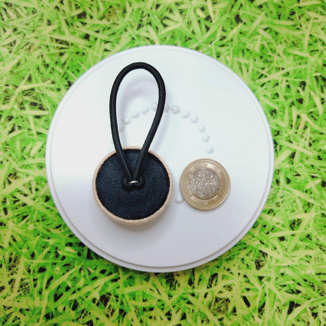 354 ミナペルホネン✨ハンドメイドヘアゴム✨タンバリン ちょうちょ