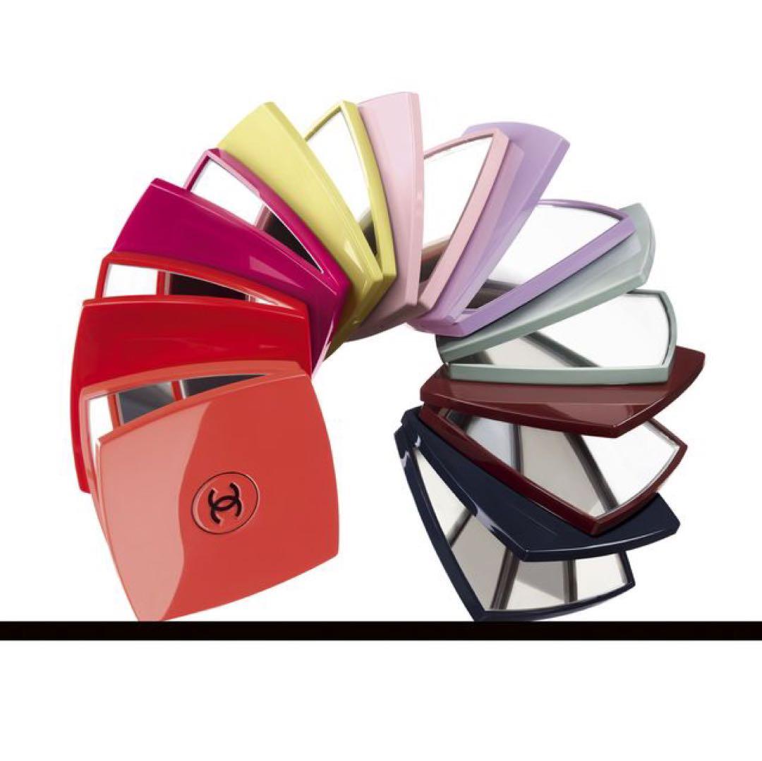 特別限定品！CHANELシャネル/カラーコード｜コンパクトミラー(155-茶
