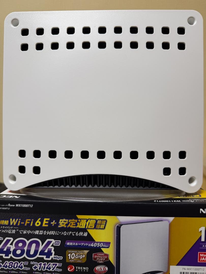 NEC Aterm WX11000T12 Wi-Fiホームルータ - メルカリ