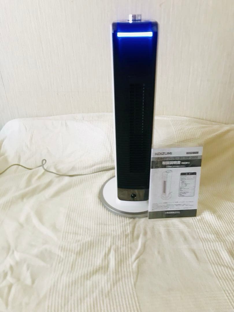 ほぼ未使用】コイズミホット&クールファンヒーター動作確済 説明書有 2020