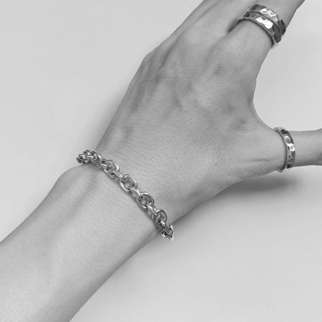 50's \"Aarre＆Krogh\" デンマーク製 アンカーブレスレット 925