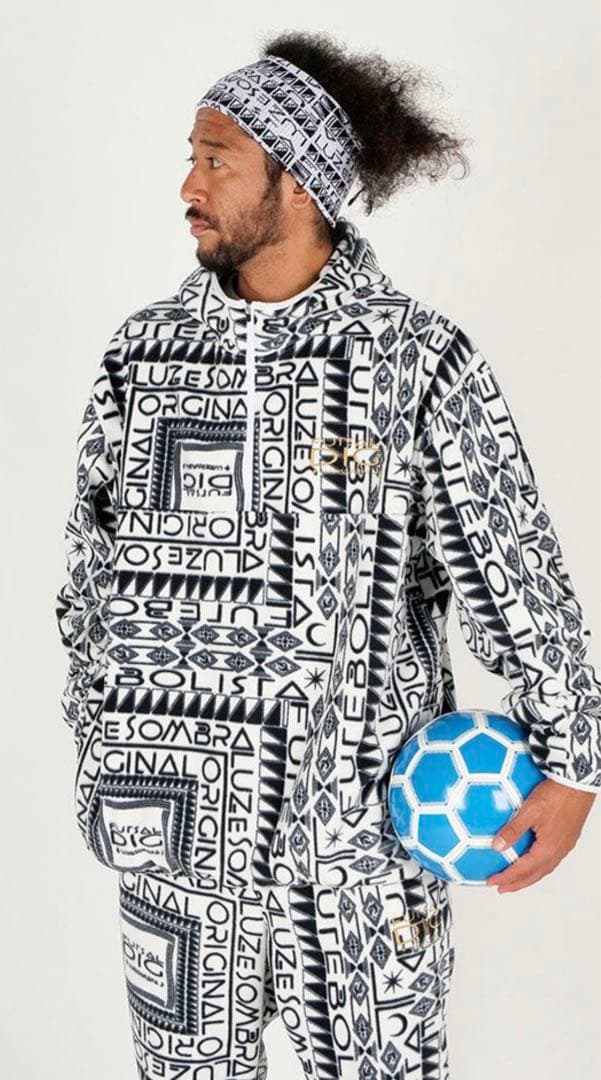 LUZ e SOMBRA FUTSAL DIG Black セットアップ ルースイソンブラ ディグ