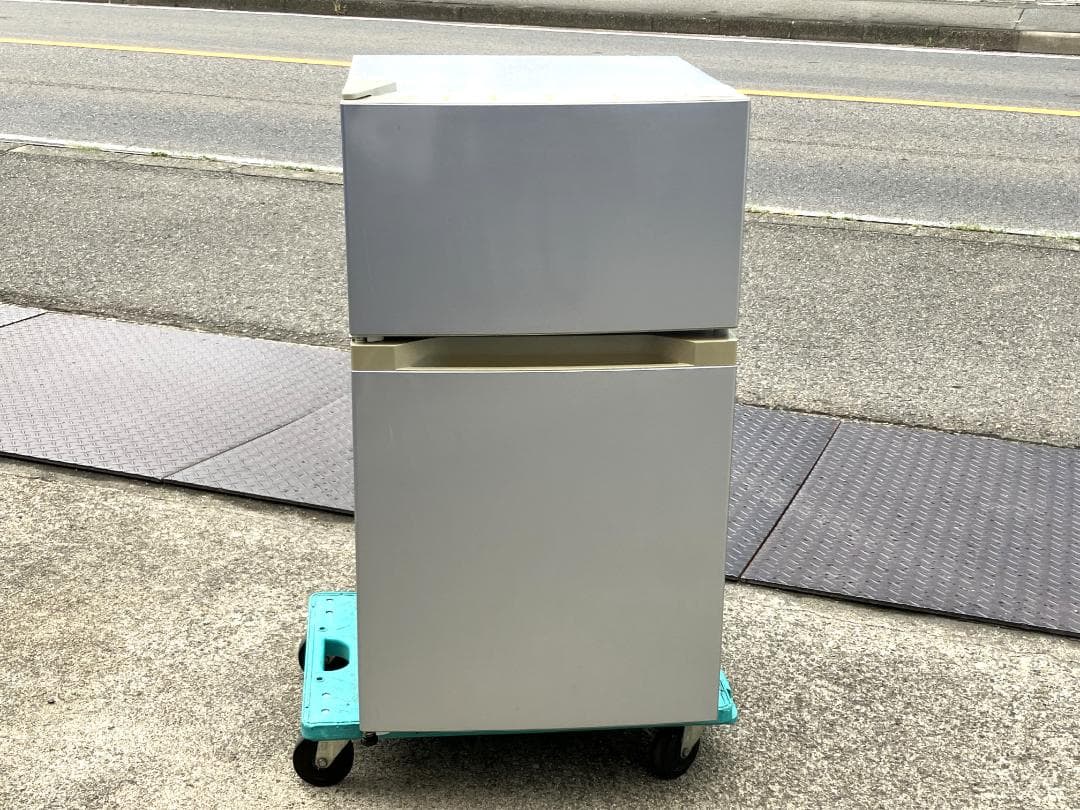 アイリスオーヤマ　87L冷蔵庫 　PRC-B092D-S　2022年製 冷蔵庫 一人暮らし 87L 小型 2ドア 右開き コンパクト 家庭用 新品 新