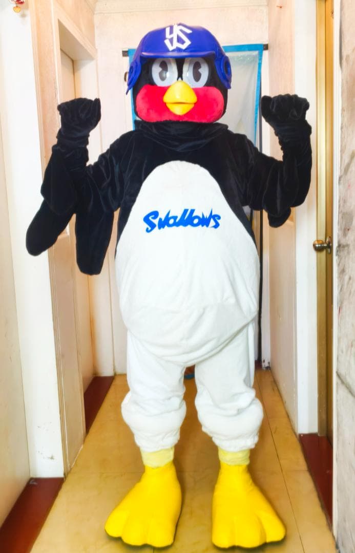 つば九郎 コスプレ マスク 着ぐるみ コスチューム - メルカリ