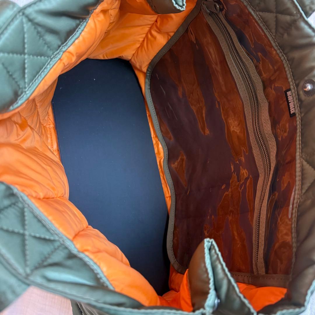 美品☆PORTER ポーター タンカー トートバッグ ナイロン 廃盤品 セージ