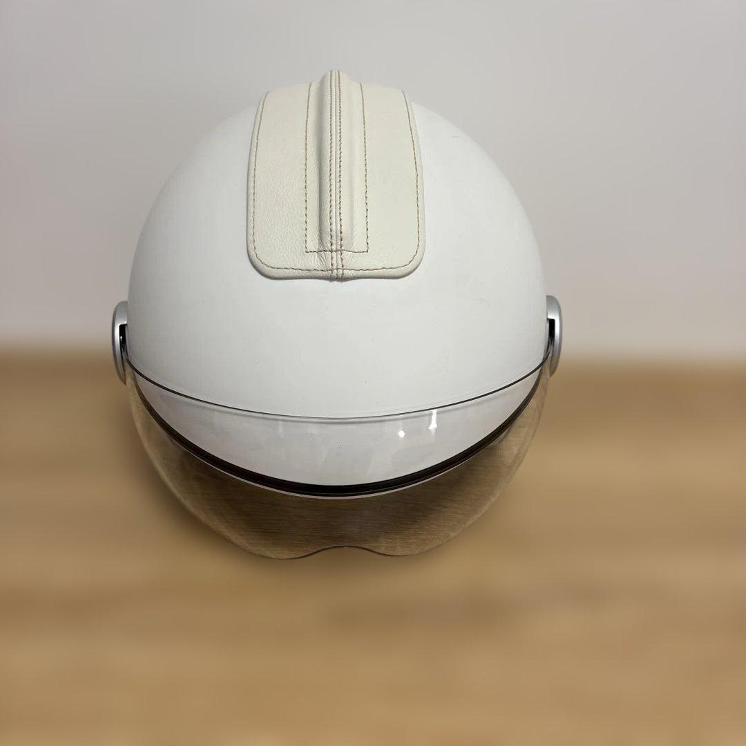 DIESEL ホワイト ジェットヘルメット バイクヘルメット エアロフォルムジェットヘルメット ジェット