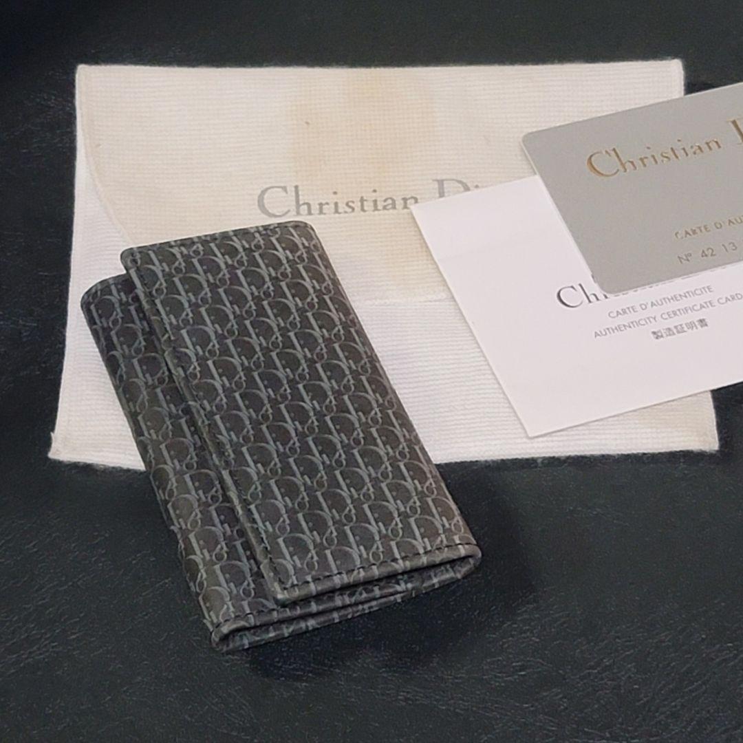 クリスチャンディオール キーケース モノグラム 焼けあり 保証書付き 楽天市場】DIOR HOMME ディオールオム メンズイタリア製キーリング付き