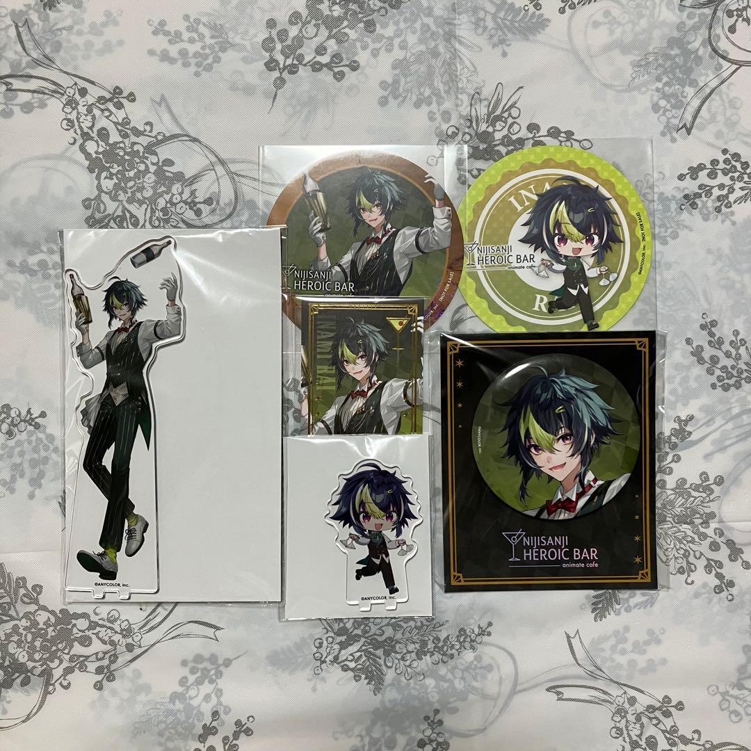 アニメイトカフェ にじさんじHEROIC BAR 缶バッジ 伊波ライ