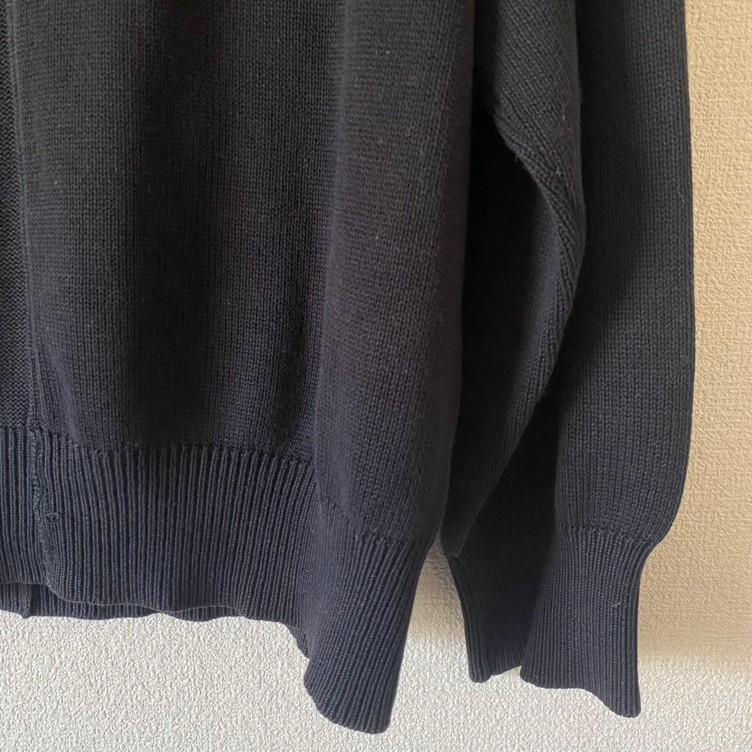 コムデギャルソンオム 綿100 ヴィンテージニット ネイビー 田中期 田中