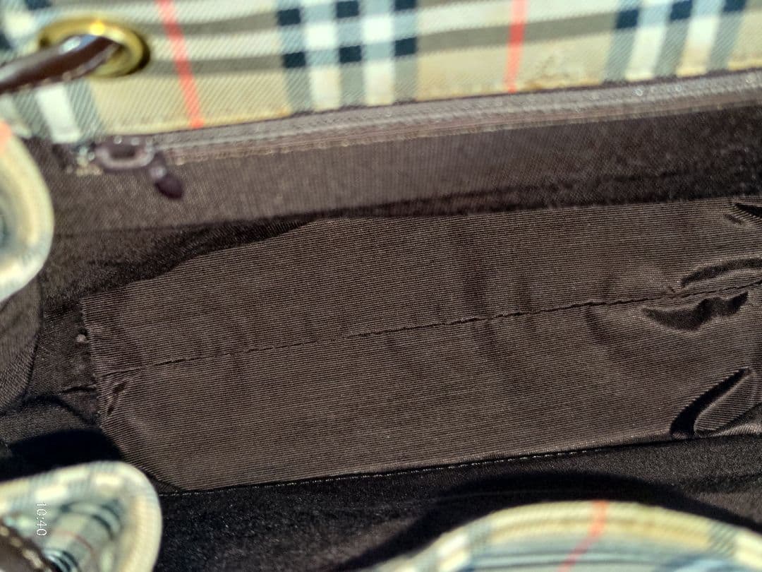 《超美品》バーバリー　リュック　BURBERRY　シャドウホース　ノバチェック