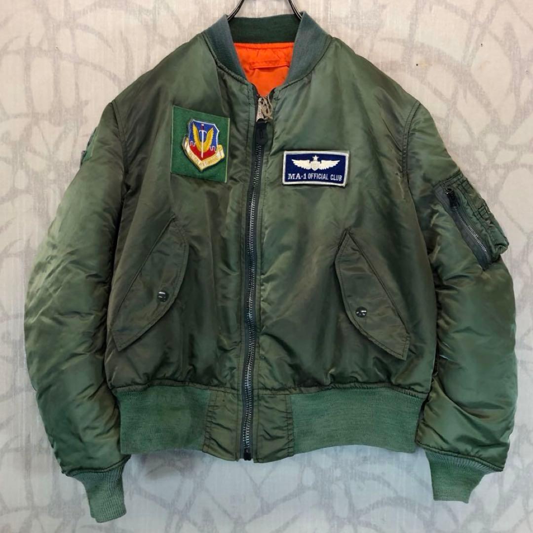アルファALPHA INDUSTRIES MA-1 フライトジャケット 90sR - メルカリ