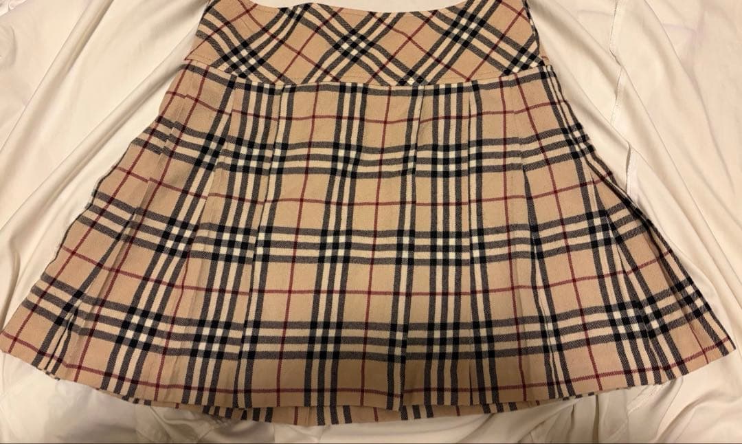 バーバリー　スカート Burberry 安室　ゴルフ　バーバリーブルーレーベル ♡バーバリーブルーレーベル♡ 安室奈美恵さん着用 ミニスカート 超