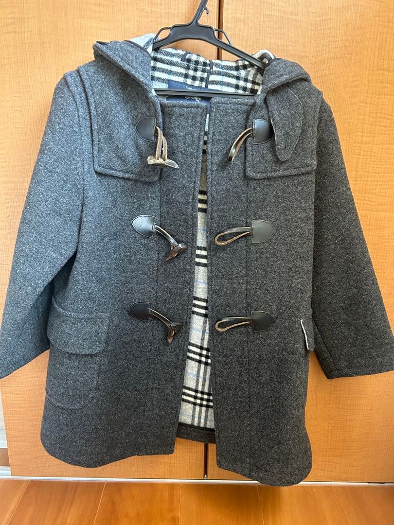 美品　バーバリー　ダッフルコート　120 楽天市場】ダッフルコート バーバリー（キッズ・ベビー・マタニティ