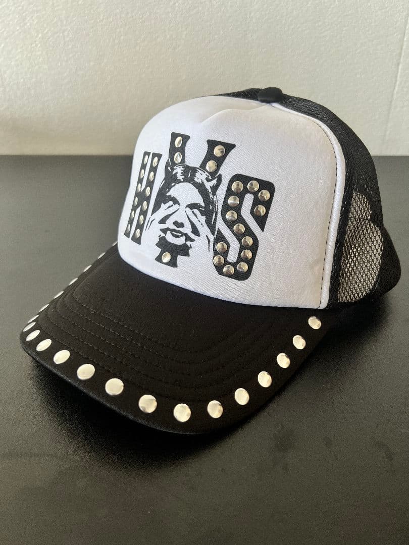 【新品未使用】ヒステリックグラマー　スタッズメッシュキャップ -001
