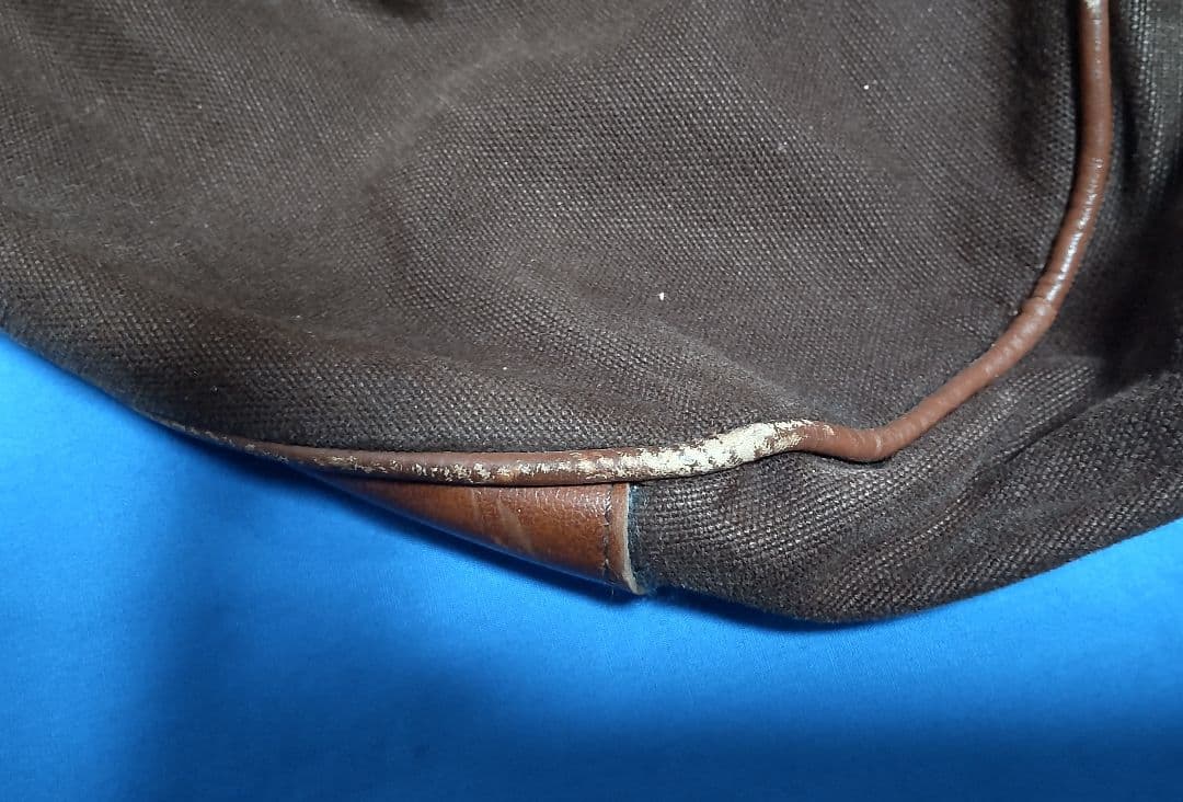 90s L.L.Bean レザーハンドル キャンバス ボストンバッグ