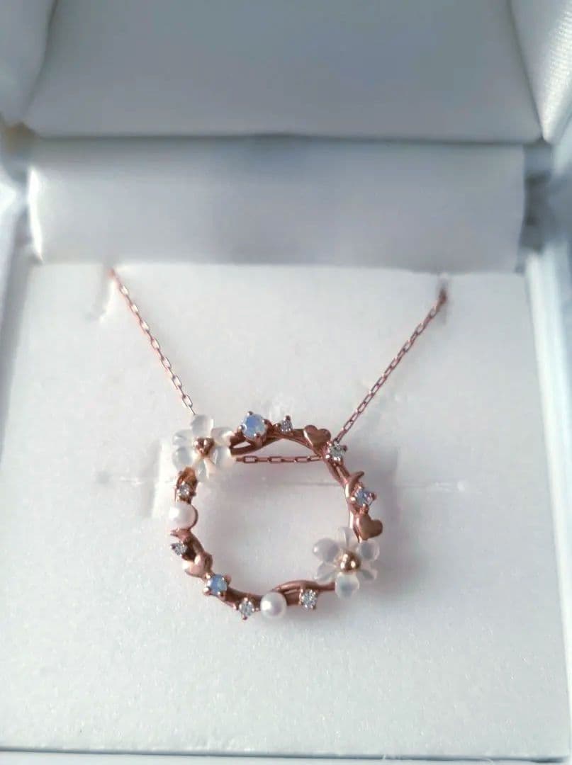 Samantha Tiara フラワーブーケ　ネックレス サマンサシルヴァ SAMANTHA SILVA ハート フラワーブーケ ネックレス