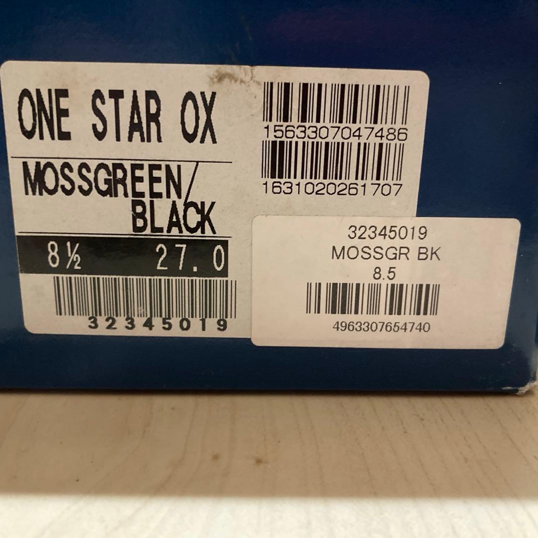 新品未使用 コンバース ワンスター モスグリーン 27.0cm デッドストック