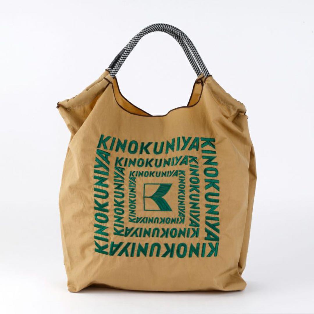 KINOKUNIYA Ball & Chain エコバッグ ベージュ KINOKUNIYA x Ball & Chain エコバッグ ベージュ KINOKUNIYA x Ball