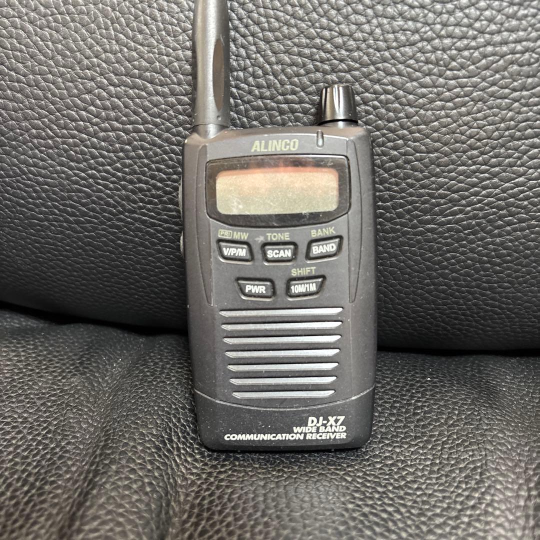 ALINCO DJ-X7 広帯域受信機 充電器付き - メルカリ
