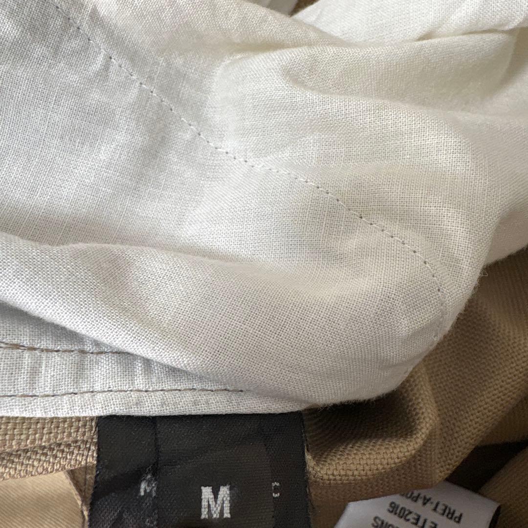 最高級】VETEMENTS ワイドペインターパンツMワークベージュWニー