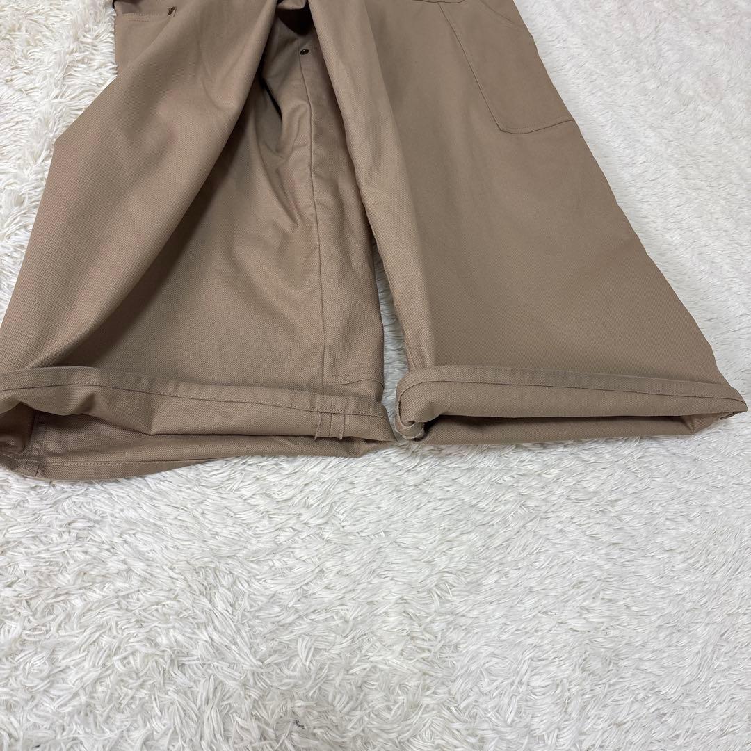 最高級】VETEMENTS ワイドペインターパンツMワークベージュWニー